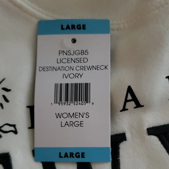 Peanuts Snoopy White Sweater - Picture 6 of 6